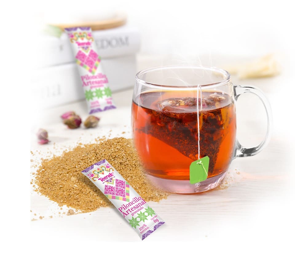 Té endulzado con piloncillo Teenek