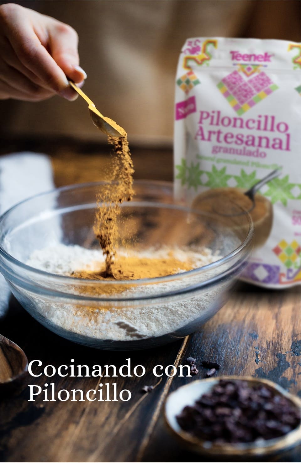 Cocinando con piloncillo